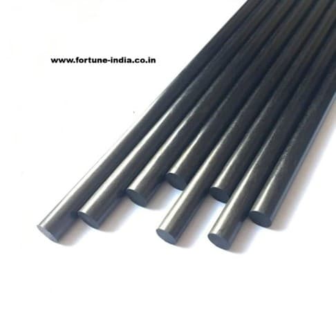 CARBON FIBER SOLID ROD IN 1MM X 1000MM PACK OF 2PC