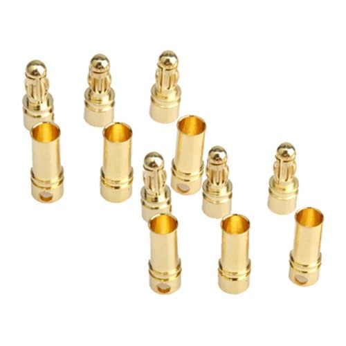 AMASS 100% ORIGINAL 3MM GOLD CONNECTOR  PACK OF 5PAIR