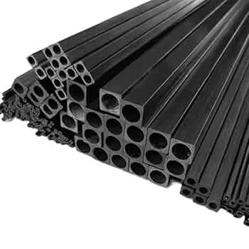 CARBON FIBER SQUARE TUBE HOLLOW IN 10MM X 10MM X 8.5MM X 1000MM