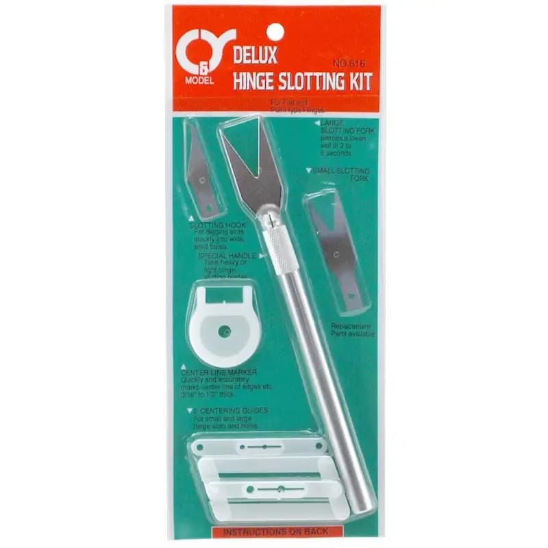 Hobby Hinge Slotting